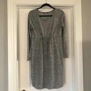 George Maternity Gray Sweater Dress - Size S
